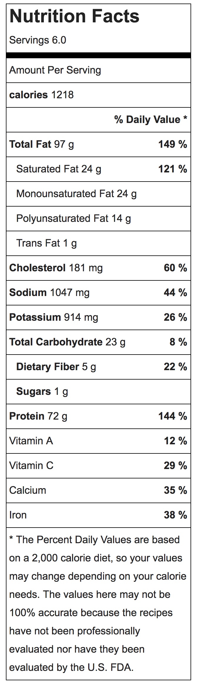 Muscle Foods USA Paleo Ramen Nutrition Facts